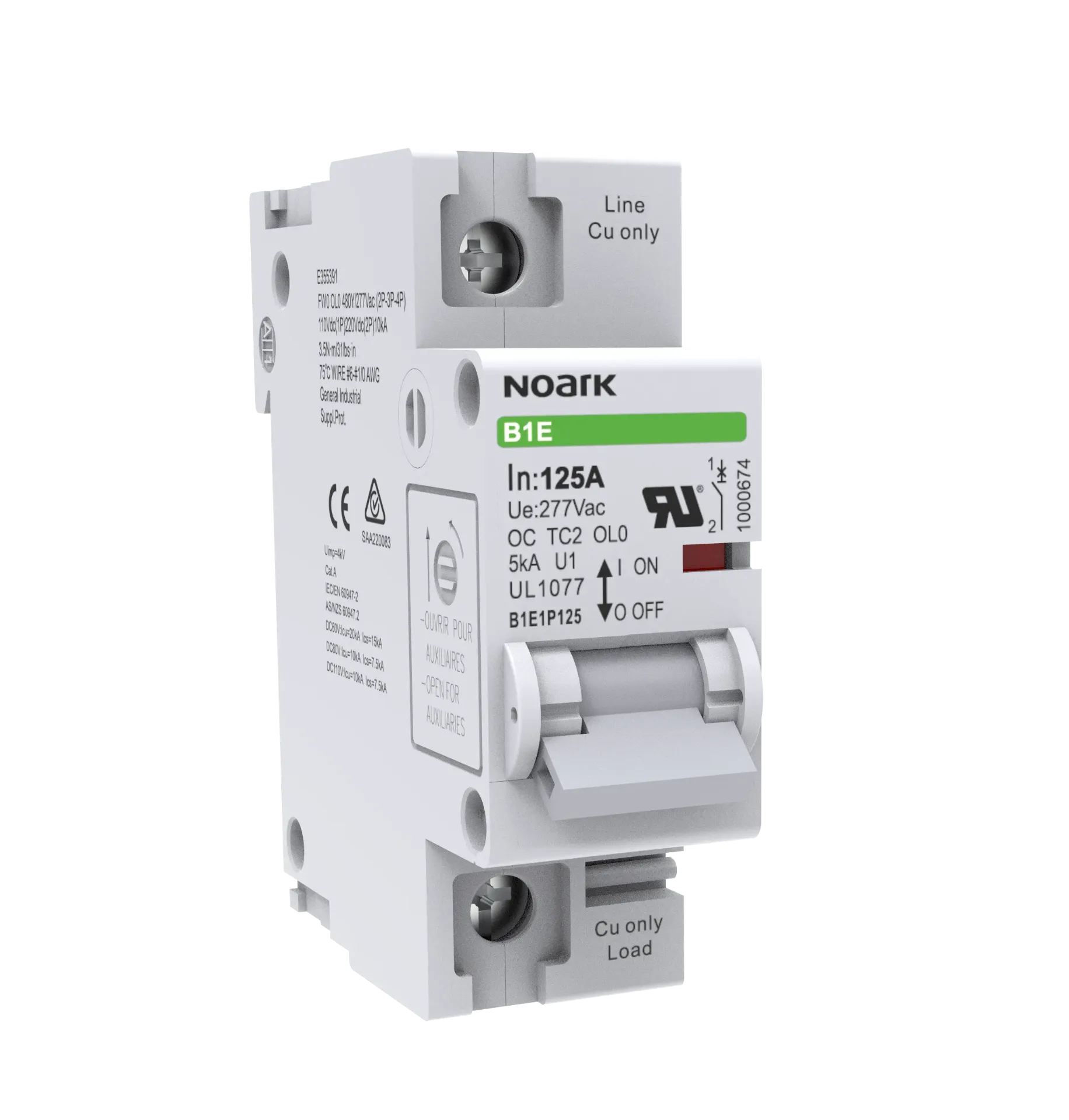 Ex9B1E 1P C125A DC110V IEC